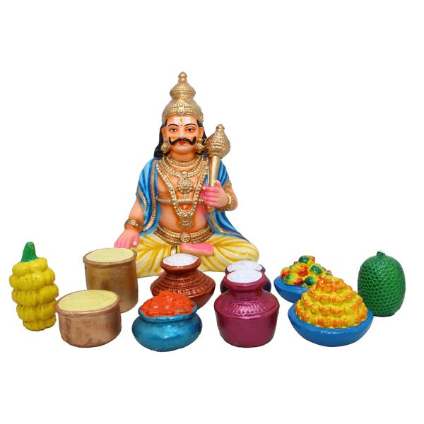 Maya Bajar Set 10 Inch - Clay