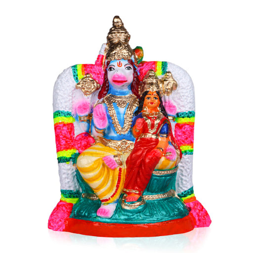 Lakshmi Hayagreevar - Clay - 10 Inch