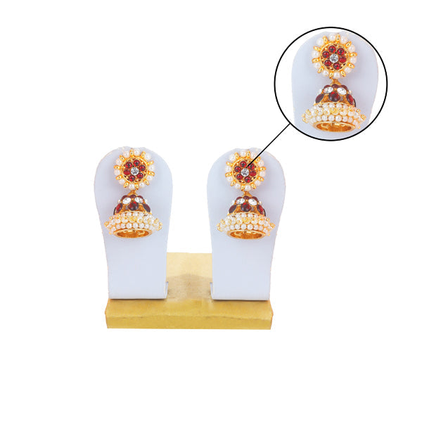 Kemp Jumka | Dance Jewellery/ Jhumki/ Dance Accessories/ Stone Earring for Women