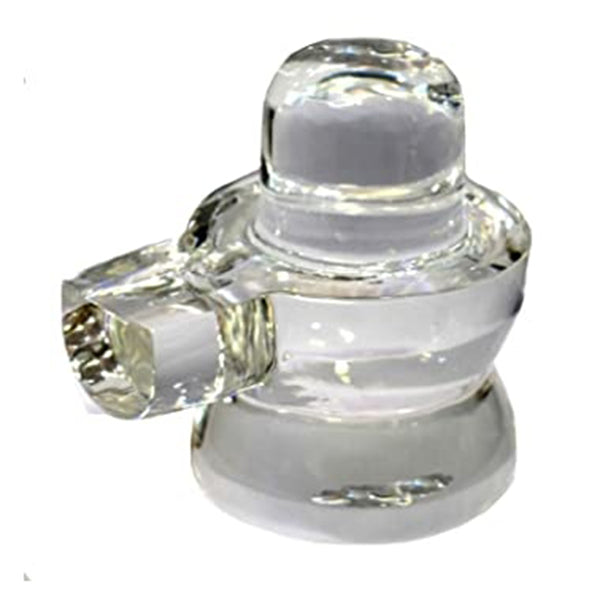 Spatika Shiva ling (0.020 kgs) 1 Inch