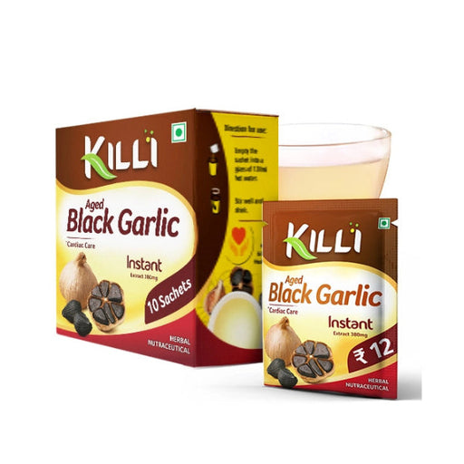Killi Aged Black Garlic Instant - 10 Nos
