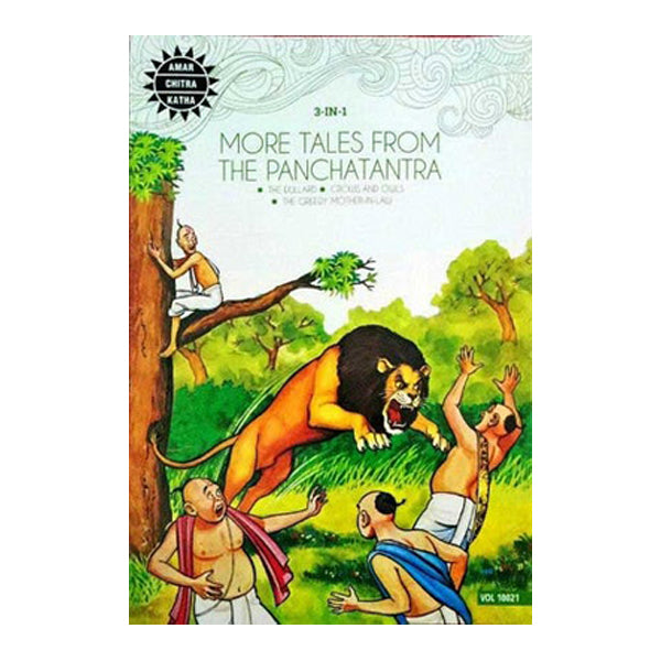 3 in 1 - More Tales From The Panchatantra (English) | Book by Anant Pai | Amar Chitra Katha | Comic Book