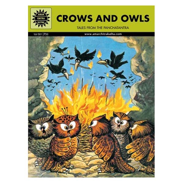 Crows And Owls-Tales from the panchatantra-English