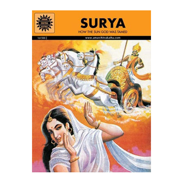 Surya - How The Sun God Was Tamed - English | by Ram Waeerkar/ Amar Chitra Katha/ Comic Book
