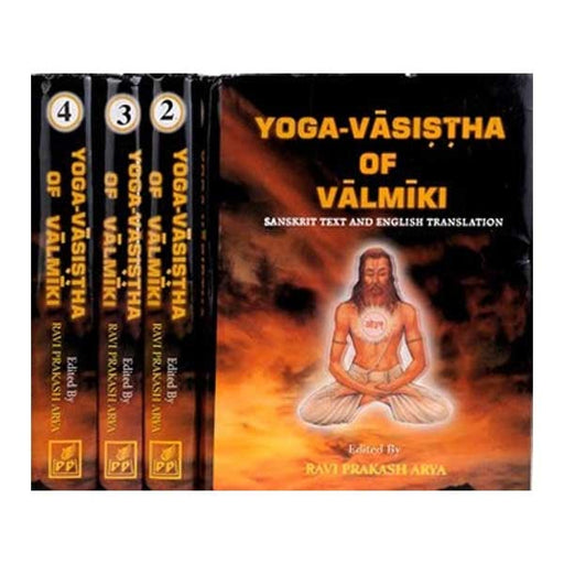 Yoga-Vasistha Of Valmiki (4 Vols Set)-Sanskrit-English