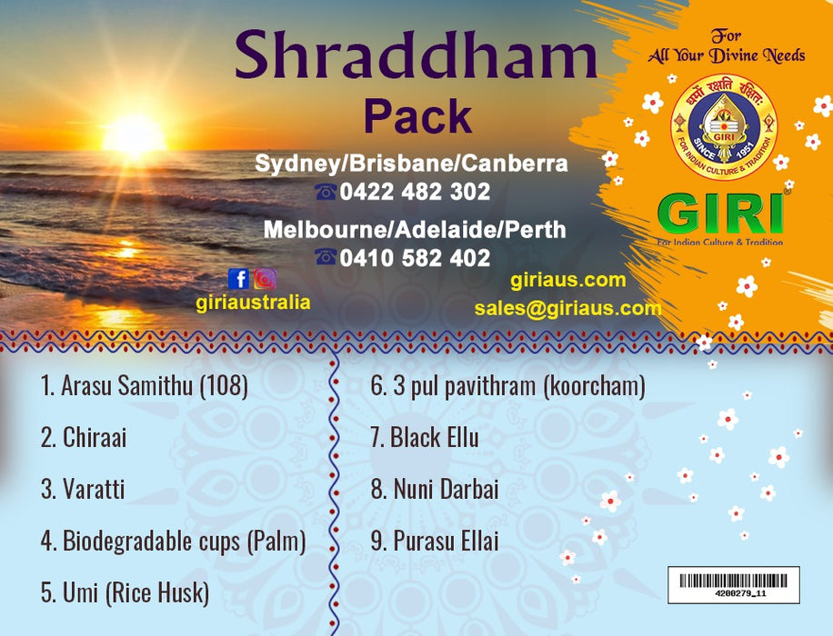 GiriAus Shraddham Set | for Pooja, Homa, Hawan