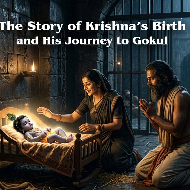 The Story of Krishna’s Birth and His Journey to Gokul