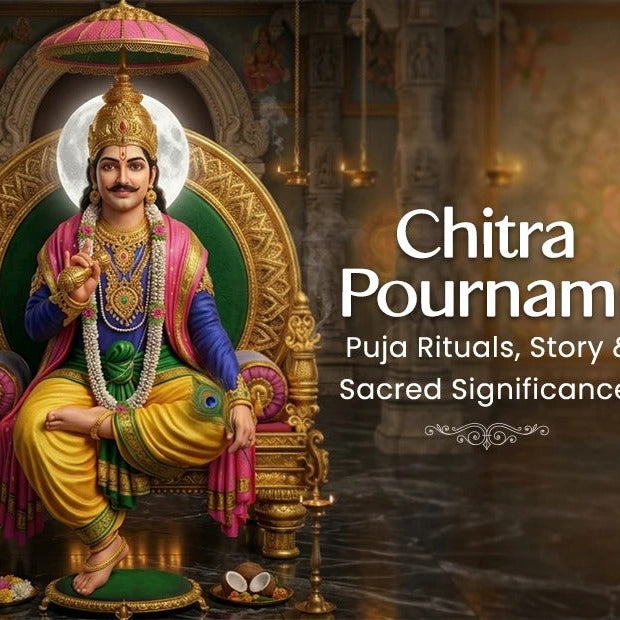 Chitra Pournami 2026: Puja Rituals, Story &amp; Sacred Significance