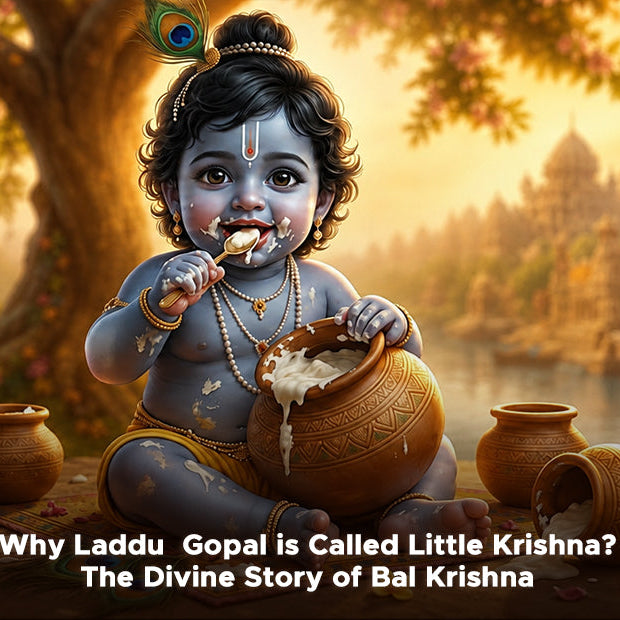 Why Laddu  Gopal is Called Little Krishna? The Divine Story of Bal Krishna