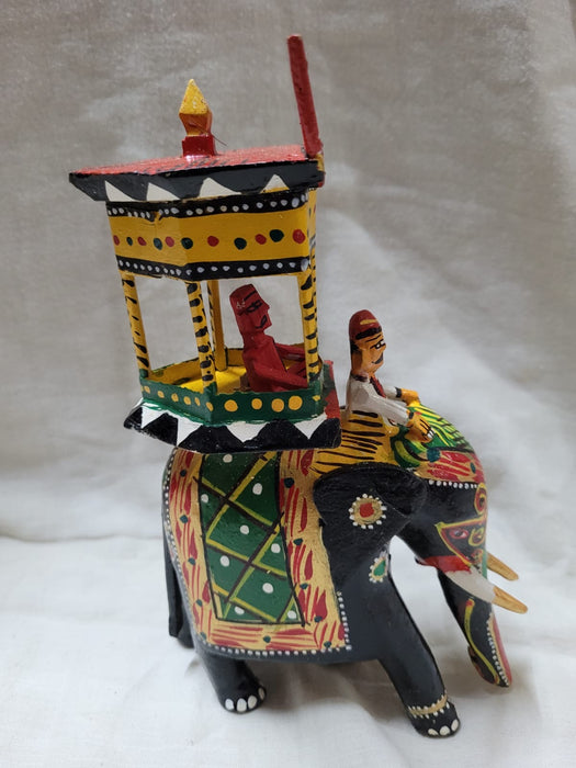 Wooden Elephant Mysore Raja