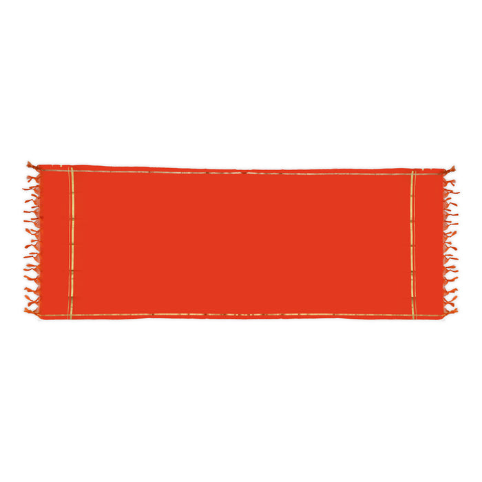 Towel - 25 x 70 Inches | 20K Angavastram/ Colour Gamcha/ Cotton Thundu For Traditional Wear