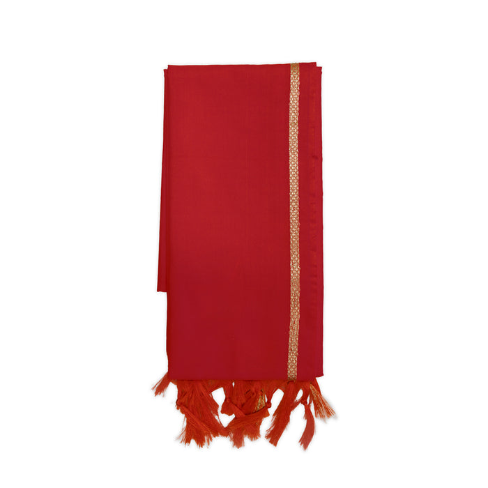Towel - 25 x 70 Inches | 20K Angavastram/ Colour Gamcha/ Cotton Thundu For Traditional Wear
