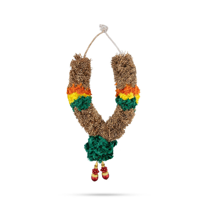 Vettiver Malai - 0.5 Feet | Vetiver Garland/ Traditional Vetiver Malai For Divine Fragrance And Pooja