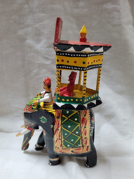 Wooden Elephant Mysore Raja