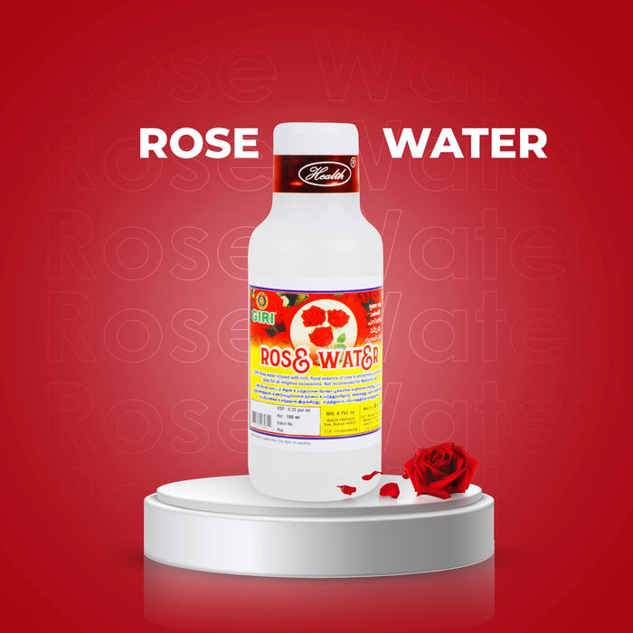 Giri Rose Water - 100 ml | Panneer/ Gulab Water/ Gulab Jal For Pooja Fragrance