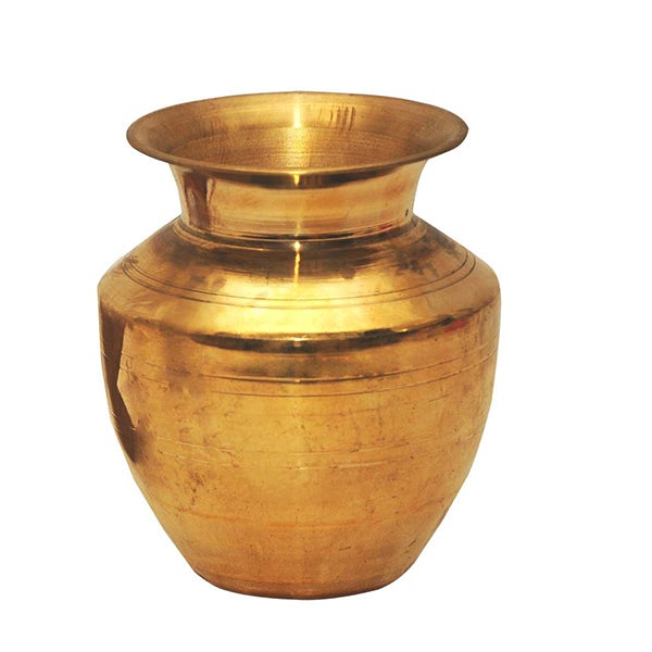 Brass Lota | Kalash/ Pooja Pot/ Brass Chombu for Pooja