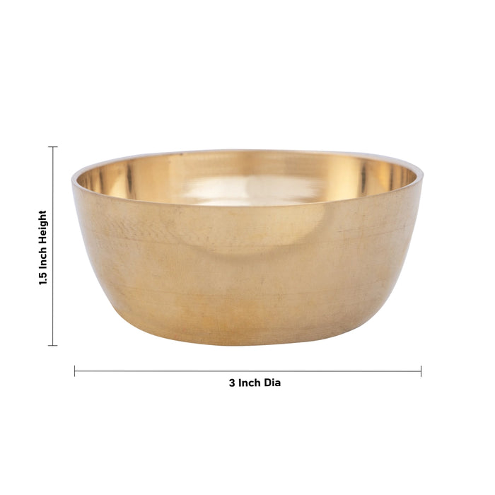 Brass Bowl | Brass Katora/ Brass Cup for Pooja