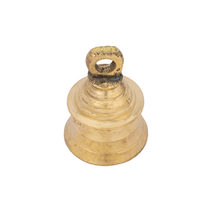 Brass Kavadi Bell - 2 x 1.5 Inches | Hanging Bell/ Door Bell for Pooja/ 40 Gms
