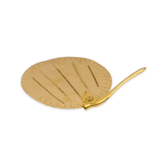 Brass Shodashopachar Set |5 Upachara Pooja Samagri Kit/ Hindu Pooja Accessories Set for Daily Worship & Rituals