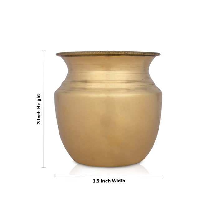 Brass Lota | Kalash/ Pooja Pot/ Brass Chombu for Pooja