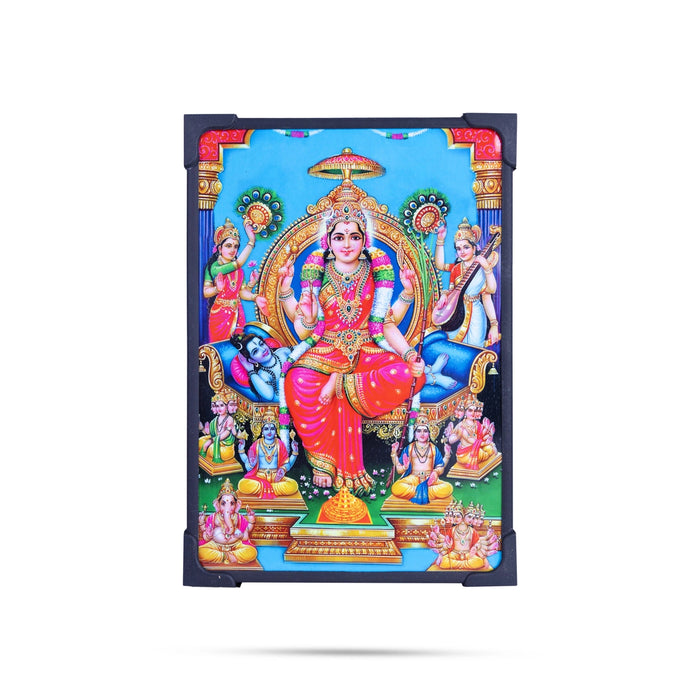 Laminated Photo Frame - 9 x 7 Inches | Picture Frame / Photo Lamination And Framing for Pooja