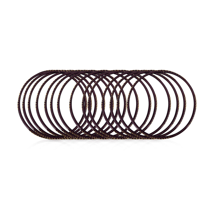 Glass Bangles | Glass Chudi/ Glass Kada/ 2 Dozen/ Lahthi for Women/ Assorted Colour