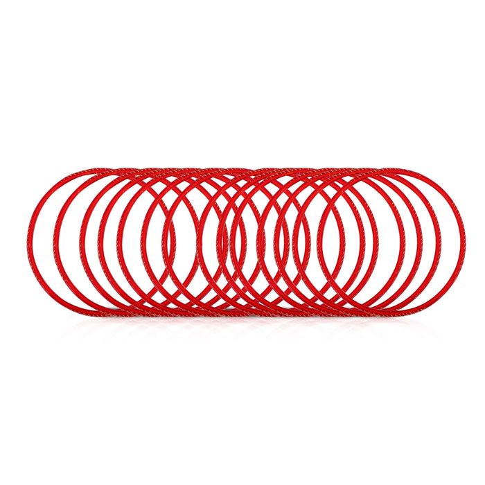 Glass Bangles | Glass Chudi/ Glass Kada/ 2 Dozen/ Lahthi for Women/ Assorted Colour