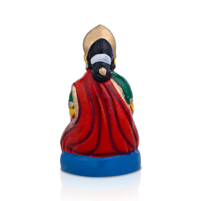 Gowri for Ganesh Chaturthi - 6 X 4 Inches | Golu Doll/ Navaratri Golu Statue/ Gombe For Festive Display
