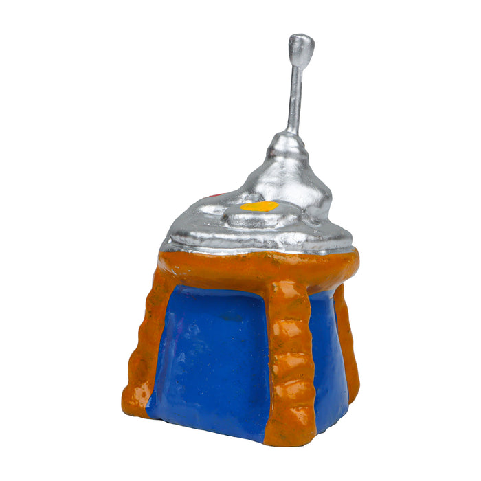 Valaikappu Clay Golu Bommai Set - 8 x 4 Inches | 17 Pcs/ Giri Golu Doll/ Navaratri Golu Bomma/ Gombe