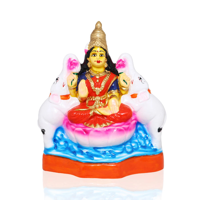Ashtalakshmi Idol Paper Mache Golu Bommai Set - 9 X 6.5 Inch | Navratri Gombe/Giri Golu Doll For Navaratri Decor