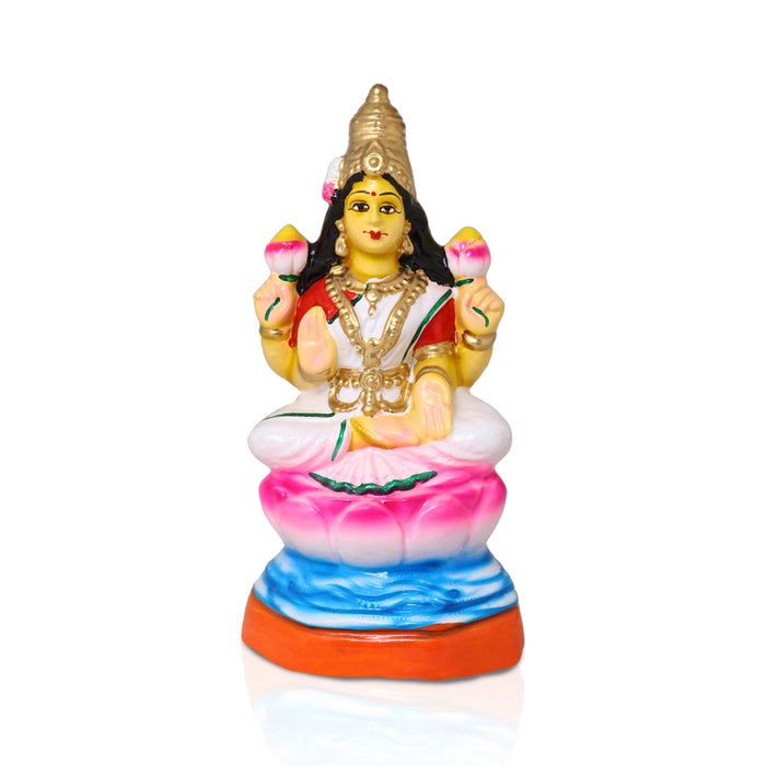 Ashtalakshmi Idol Paper Mache Golu Bommai Set - 9 X 6.5 Inch | Navratri Gombe/Giri Golu Doll For Navaratri Decor