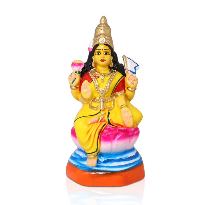 Ashtalakshmi Idol Paper Mache Golu Bommai Set - 9 X 6.5 Inch | Navratri Gombe/Giri Golu Doll For Navaratri Decor