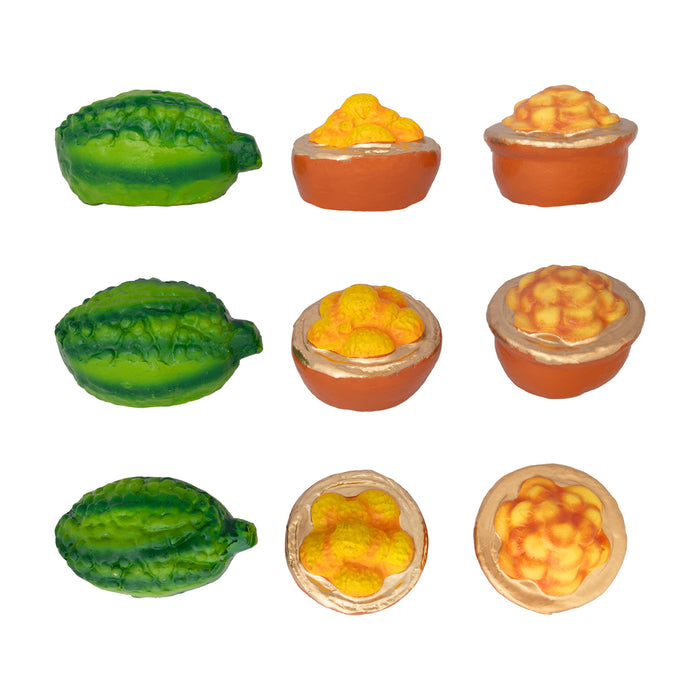 Maya Bazar Clay Golu Bommai Set - 12 x 8.5 Inches | Giri Golu Doll/ Navaratri Golu Bomma/ Gombe/ Bommai
