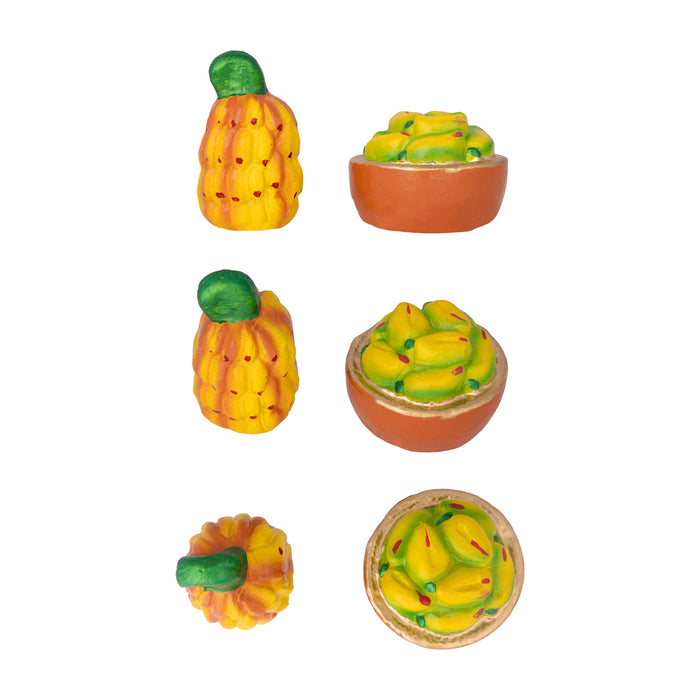 Maya Bazar Clay Golu Bommai Set - 12 x 8.5 Inches | Giri Golu Doll/ Navaratri Golu Bomma/ Gombe/ Bommai