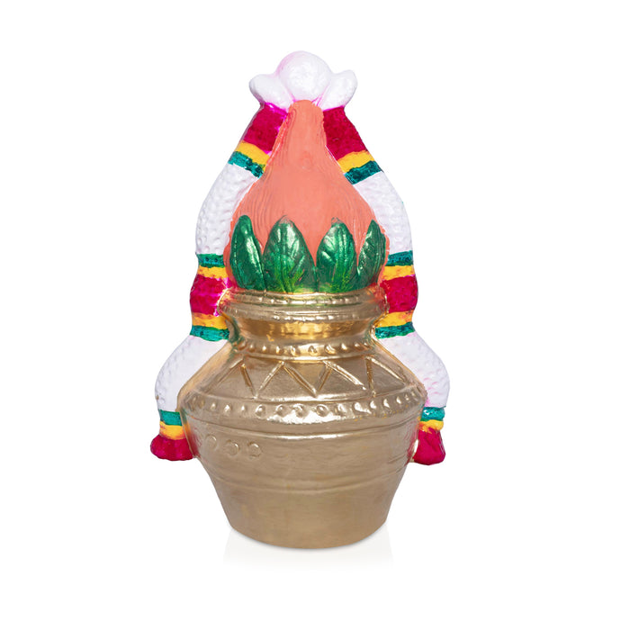 Kalasam Clay Golu Bommai - 12.5 x 7.5 Inches | Giri Golu Doll / Navaratri Golu Bomma /Gombe /Bommai