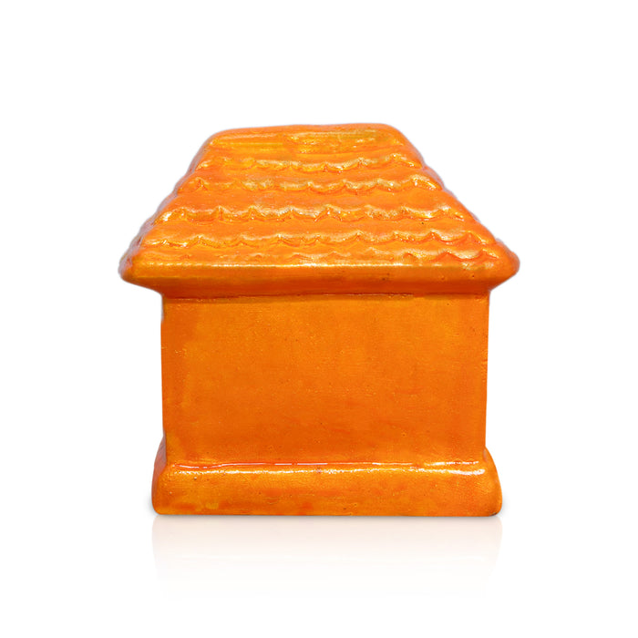 House Clay Golu Bommai - 4.5 x 4 Inches | Giri Golu Doll/ Navaratri Golu Bommai/Gombe/Bommalu