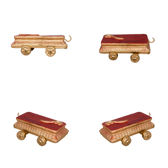 Ramar Bow Broken Clay Golu Bommai Set - 9 x 6 Inches | 13 Pcs/ Giri Kolu Bommai/ Navaratri Golu Bomma/ Dasara doll