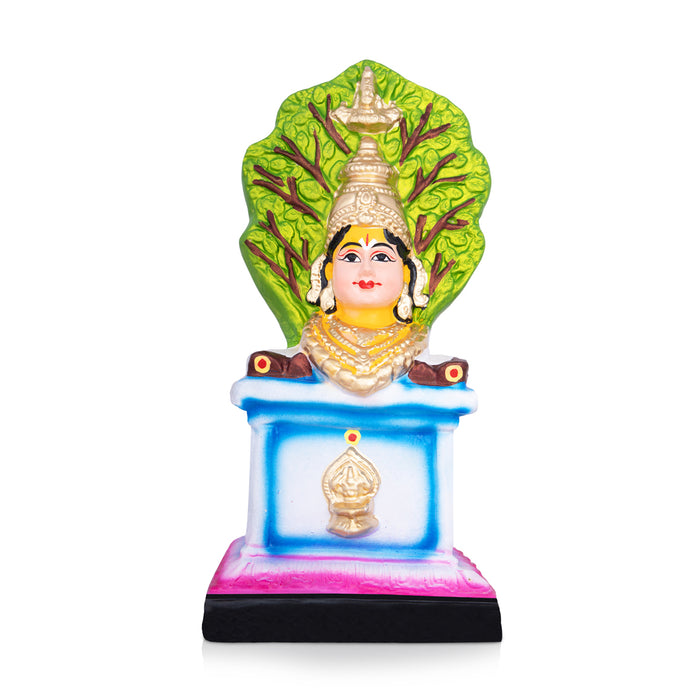 Tulasi Maadam Clay Golu Bommai - 12 x 6 Inches | Giri Kolu Bommai/ Navaratri Golu Doll/ Gombe/ Dasara Doll