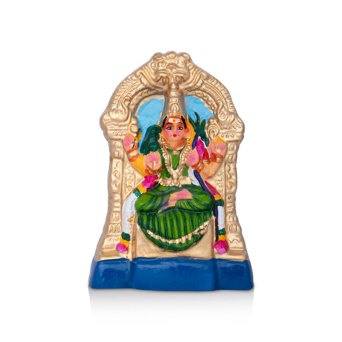 Kamakshi Paper Mache Golu Bommai - 7 x 5 Inches | Golu Doll/ Navaratri Golu Bomma / Gombe/ Bommalu