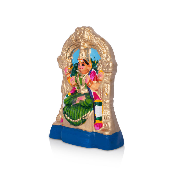 Kamakshi Paper Mache Golu Bommai - 7 x 5 Inches | Golu Doll/ Navaratri Golu Bomma / Gombe/ Bommalu