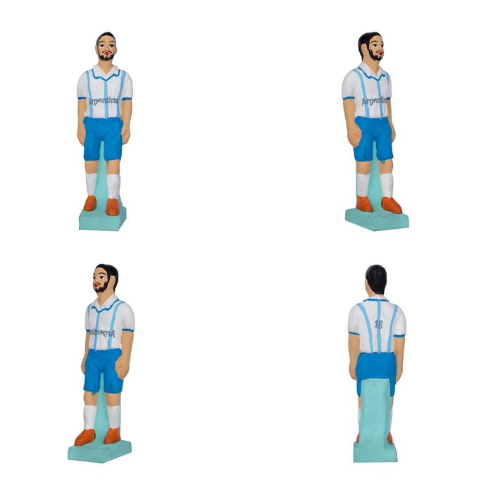 Football Clay Golu Bommai Set - 7 x 2 Inches | Giri Golu Bommalu/ Navaratri kolu Bommai/ Gombe/ Dasara Doll