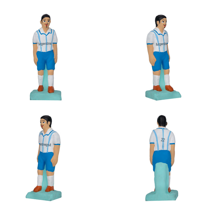 Football Clay Golu Bommai Set - 7 x 2 Inches | Giri Golu Bommalu/ Navaratri kolu Bommai/ Gombe/ Dasara Doll