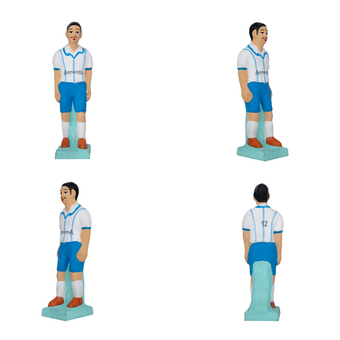 Football Clay Golu Bommai Set - 7 x 2 Inches | Giri Golu Bommalu/ Navaratri kolu Bommai/ Gombe/ Dasara Doll