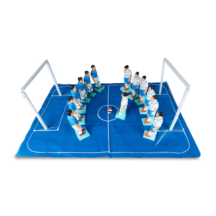 Football Clay Golu Bommai Set - 7 x 2 Inches | Giri Golu Bommalu/ Navaratri kolu Bommai/ Gombe/ Dasara Doll