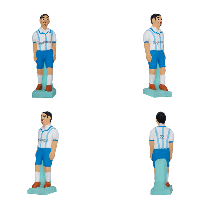 Football Clay Golu Bommai Set - 7 x 2 Inches | Giri Golu Bommalu/ Navaratri kolu Bommai/ Gombe/ Dasara Doll