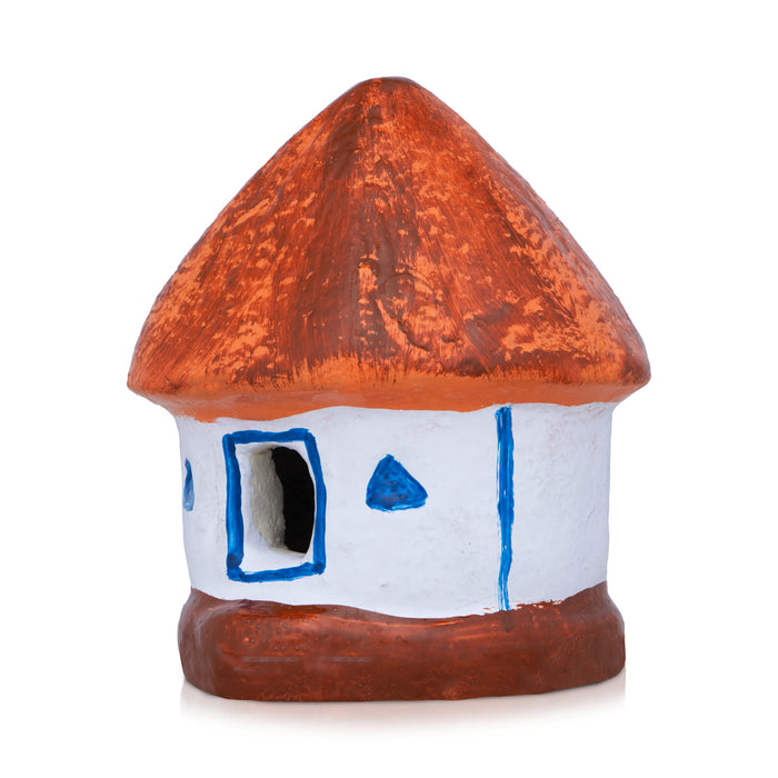 House Clay Golu Bommai - 6 x 3 Inches | Giri Golu Bommai/ Navaratri Golu Bomma/Gombe/ Doll