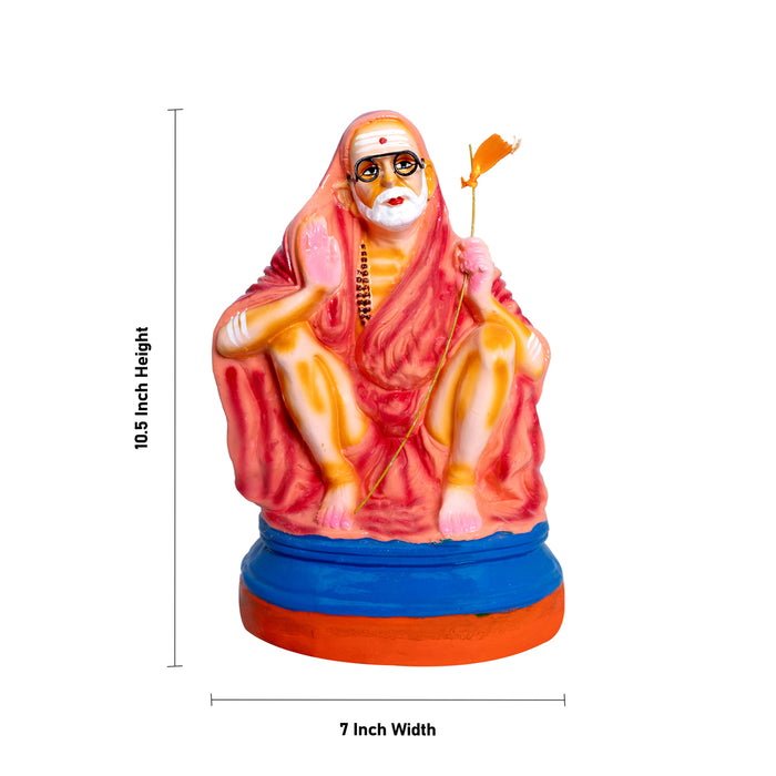Kanchi Maha Periyava Golu Bommai - 10.5 x 7 Inches | Golu Doll/Navaratri Golu Gombe/ Bomma/Bommai