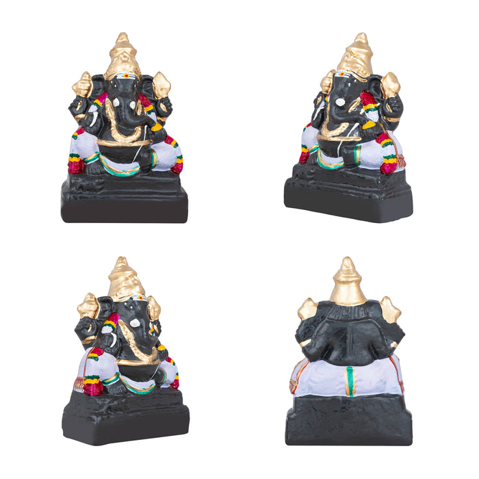 Avvaiyar Clay Golu Bommai Set - 10 x 8 Inches | 5 Pcs/ Giri Golu Doll/ Navaratri Golu Bomma/ Gombe/ Bommai