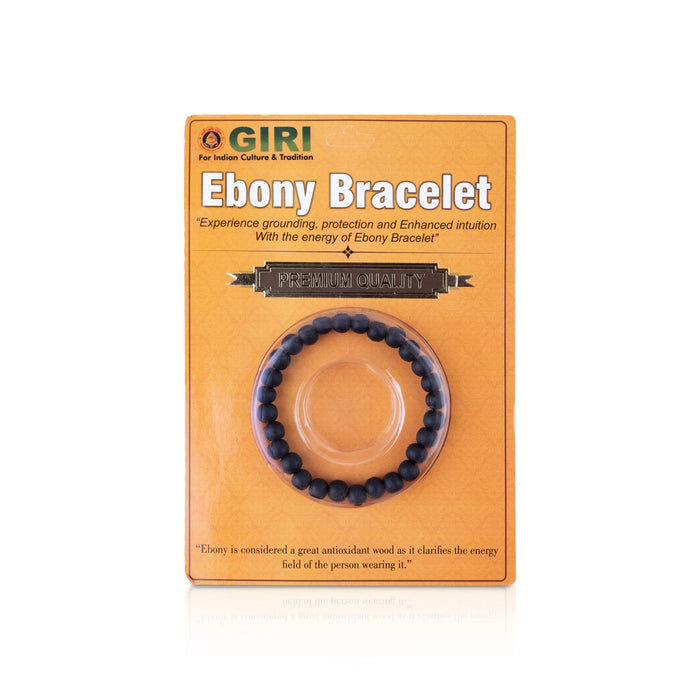 Karungali Bracelet - 8 mm | Ebony Hand Band/ Karungali Hand Bracelet for Men & Women