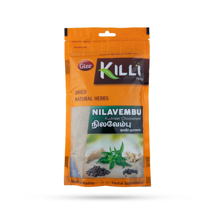 Killi Nilavembu Kudineer Chooranam - 100 Gms | Kalmegh/ Green Chirata/ Kashayam Powder for Boosting Immunity